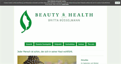 Desktop Screenshot of britta-buesselmann.de